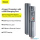 Baseus Orange Dot Rechargeable Wireless Presenter (Red Laser) Grey  (6M)